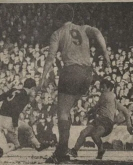 000932 07.03.70 Hurst v Burnley (A) John Hurst scores the winning goal at Burnley.webp