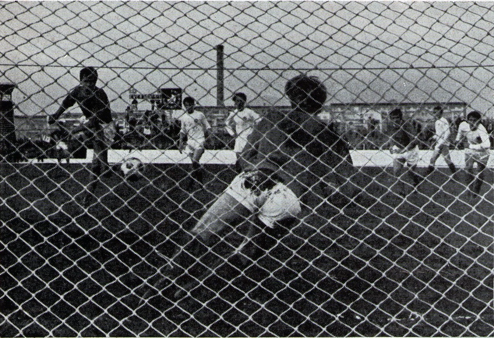 1659 30.09.70 Royle v Keflavik (A) EUROPEAN CUP - FIRST IN SEQUENCE -The Keflavik keeper dive...webp