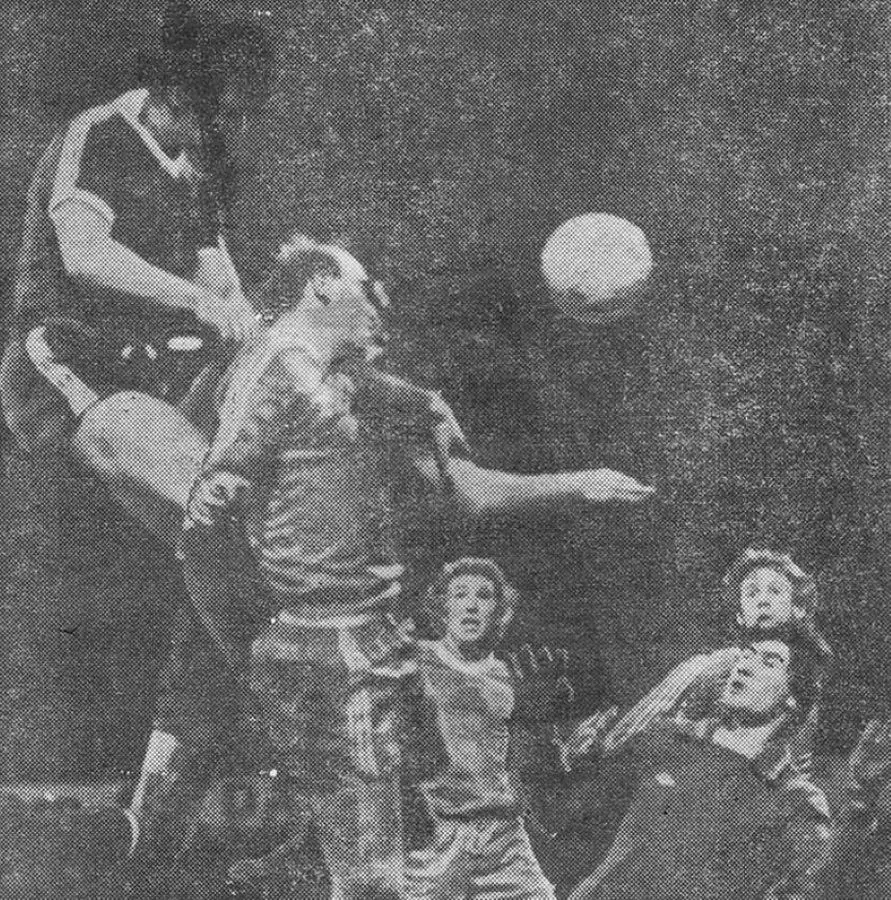 2487 06.03.79 Jack v 'Boro' (A) Ross Jack climbs above 'Boro's Jim Stewart to meet a cross fr...webp