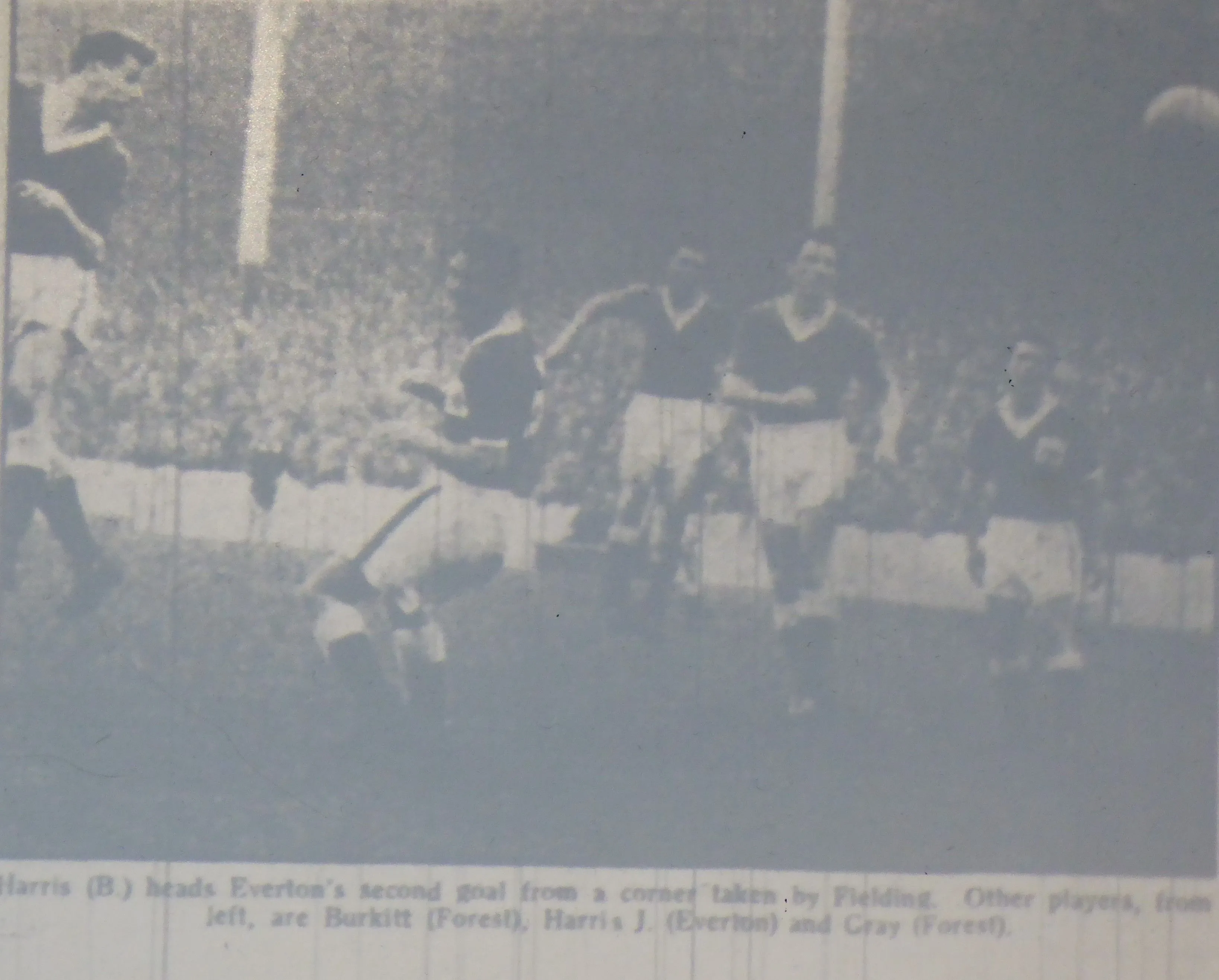 549 26.04.58 Harris (B) v Forest (A) Brian Harris meets a Walter Fielding corner to head the ...webp