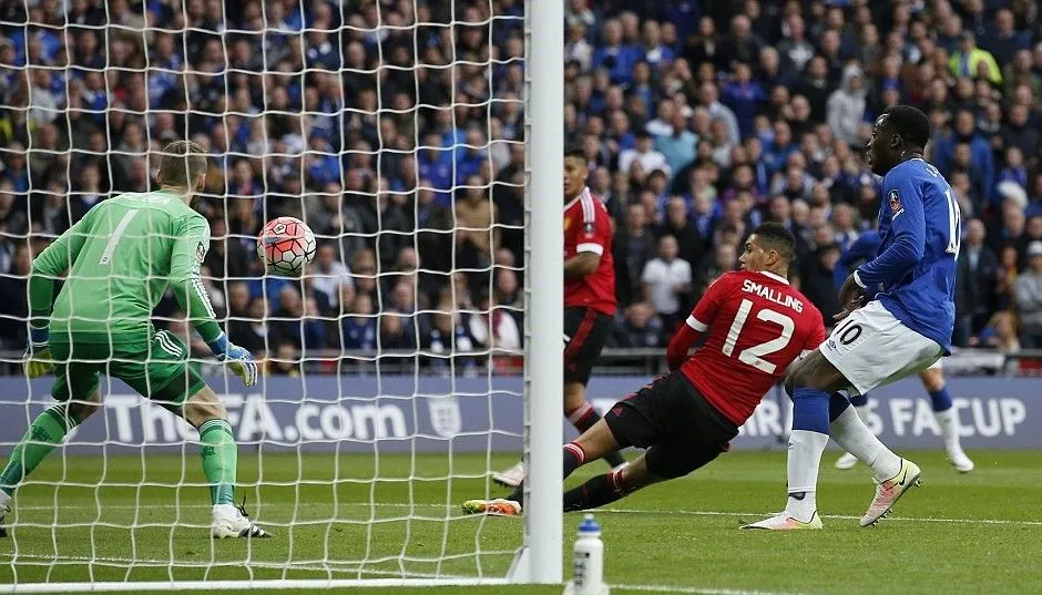 5900 23.04.16 Smalling (Own Goal) v Man.Utd FA CUP SEMI FINAL Chris Smalling deflects a cross ...jpg