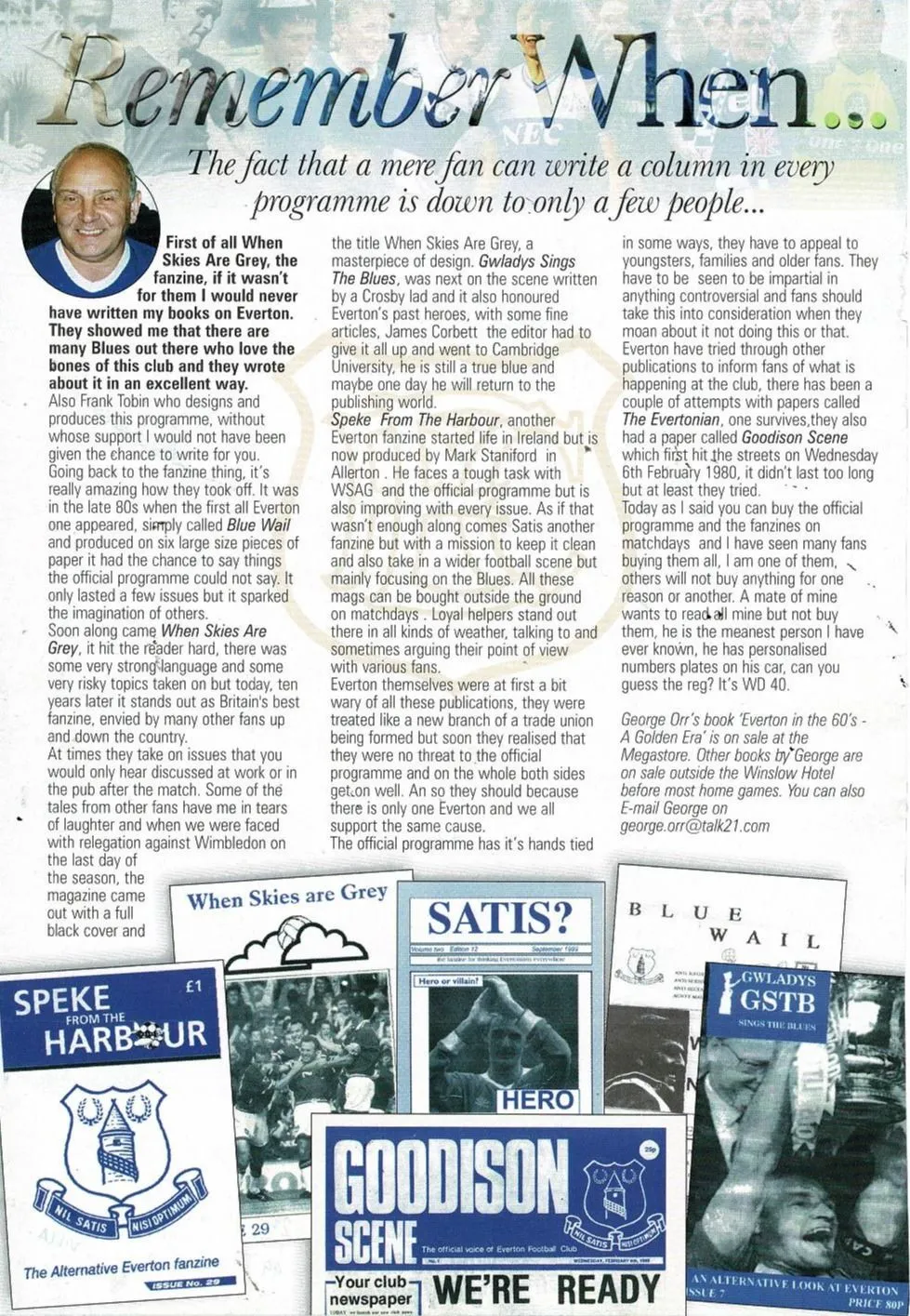 991127 George Orr on Everton fanzines from the programme against Villa, 27 November 1999.webp